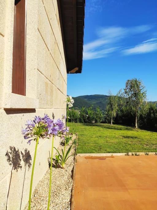Casa Nueva De Vigo Rural Mos Con Jacuzzi Y Chimenea Para Escapada Romantica المظهر الخارجي الصورة