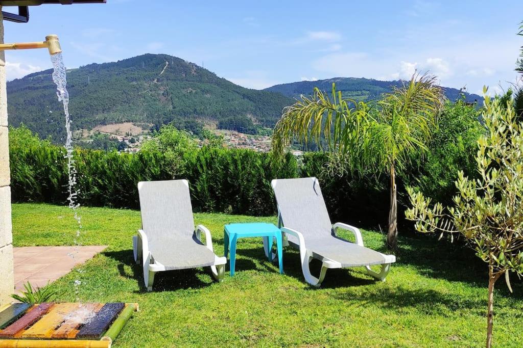 Casa Nueva De Vigo Rural Mos Con Jacuzzi Y Chimenea Para Escapada Romantica المظهر الخارجي الصورة