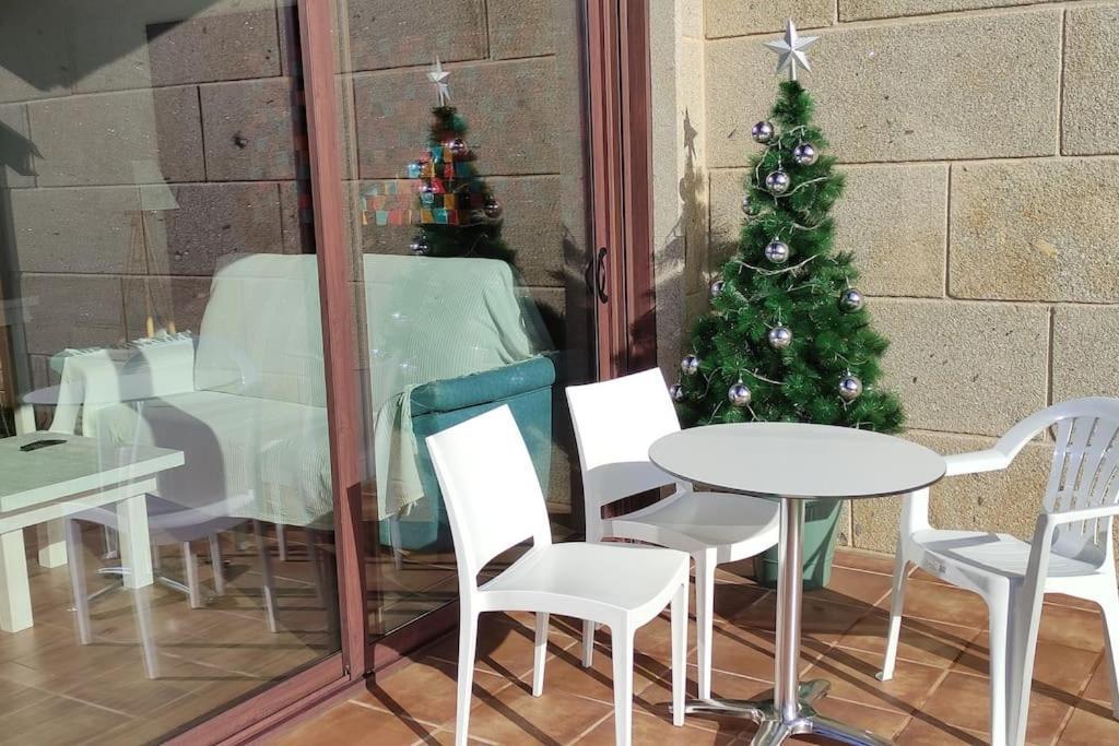 Casa Nueva De Vigo Rural Mos Con Jacuzzi Y Chimenea Para Escapada Romantica المظهر الخارجي الصورة