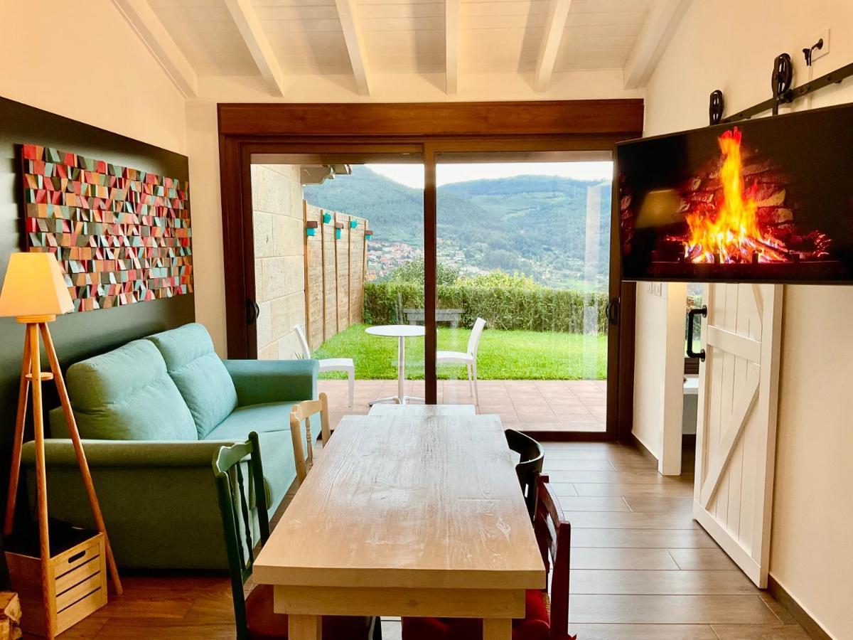 Casa Nueva De Vigo Rural Mos Con Jacuzzi Y Chimenea Para Escapada Romantica المظهر الخارجي الصورة