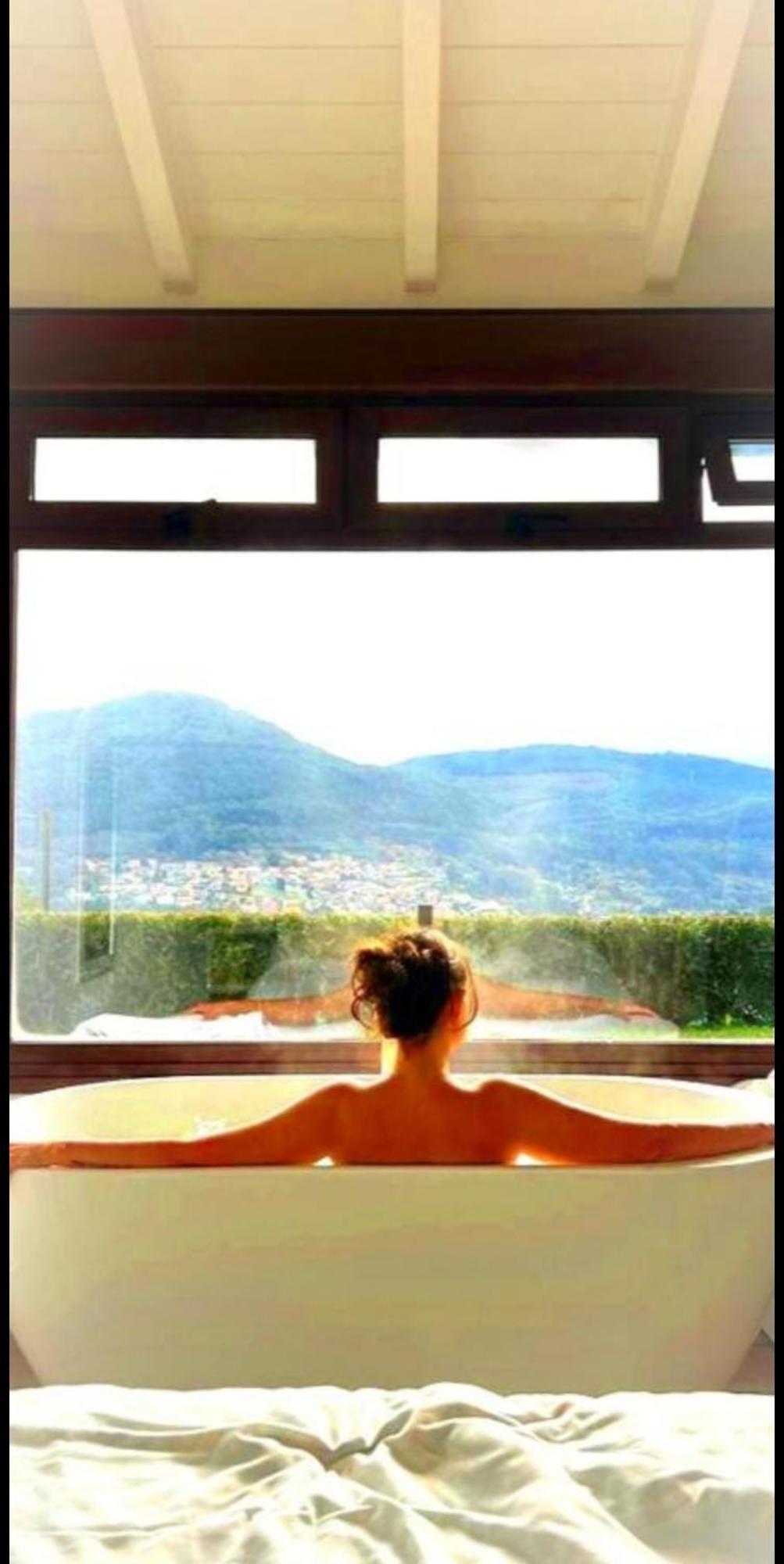 Casa Nueva De Vigo Rural Mos Con Jacuzzi Y Chimenea Para Escapada Romantica المظهر الخارجي الصورة